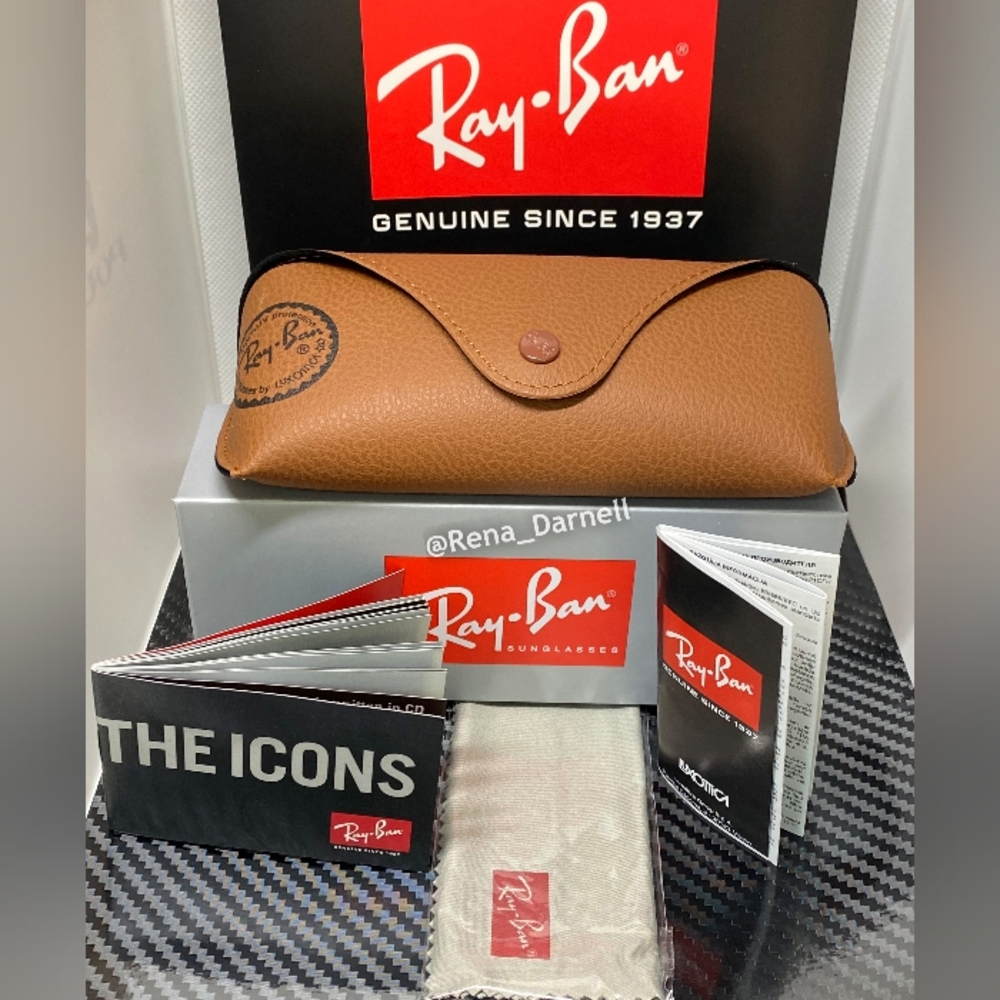 Ray-Ban Aviator RB3025 Blue Mirror New - Picture 8 of 14